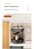 Rotating Kitchen Spice Rack - All-in-One Countertop Storage for Oil, Salt, Soy Sauce, & Vinegar