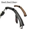 Stroller Handle Covers fit for Bugaboo bee3,bee 5, bee+ Baby Carriage PU Leather Armrest Case Protective Cover Accessories