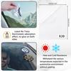 20 Pcs Car Windshield Sticker Applicator Static Cling Window Film For Christmas Easy Clear Vinyl Car Window Windshield Protection Film Sticker Auto