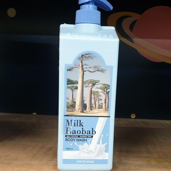 Milk Baobab Body Wash White Musk Scent 1000ml