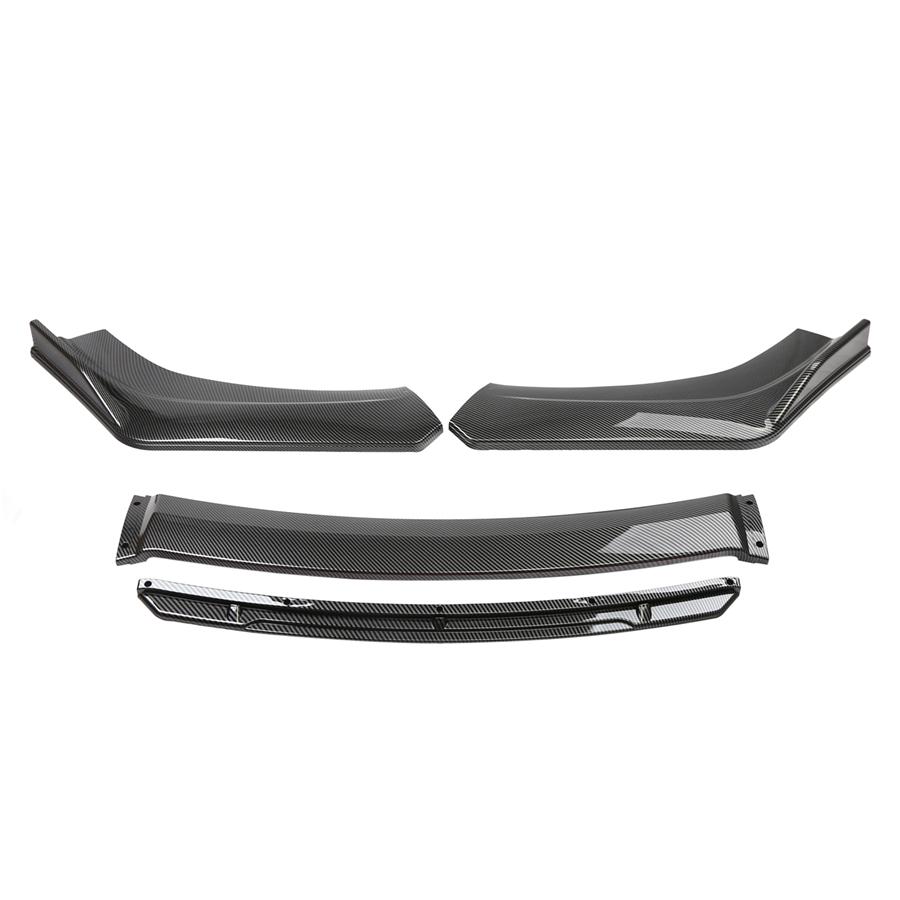 1set Front Lip Chin Bumper Body Kits For Car Universal