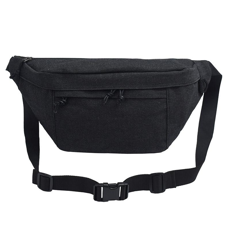 

Женские нагрудные сумки, уличные сумки на талии, джинсовые сумки на ремне, унисекс, большой емкости, повседневные сумки через плечо