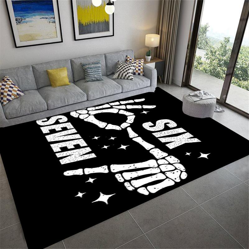 2025 New six and seventeen Carpet Rug for Living Room Bedroom Home Sofa Decoration,Kids play Non-slip Floor Mat