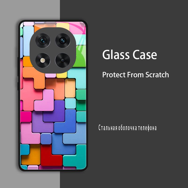 Dla Xiaomi Redmi Note 14 Pro Plus Etui Pokrowiec Etui ze Szkła Hartowanego Twardy Coque Dla Xiaomi Poco X7 Redmi Note 14 Pro 5G Etui Ochronne