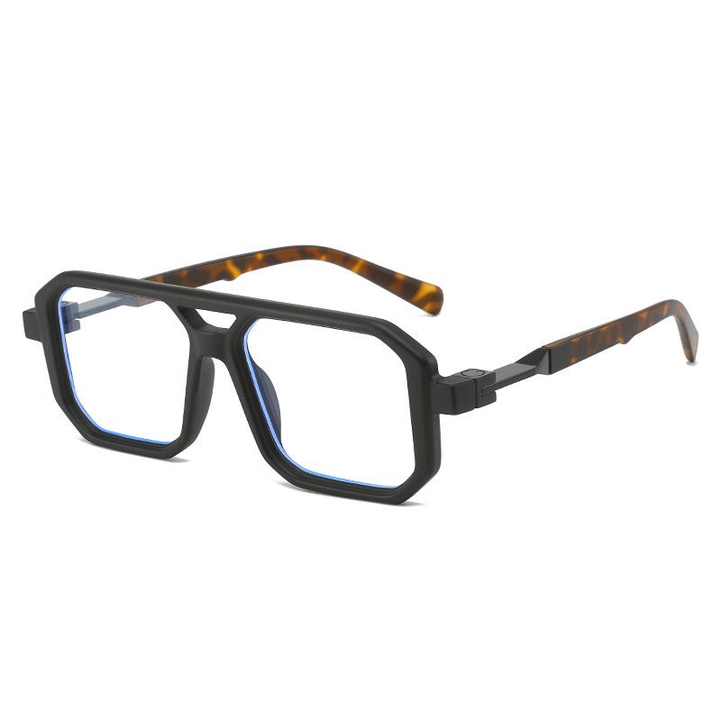 2023 Retro Double Bridge Aviator Sunglasses - European & American Minimalist Fashion