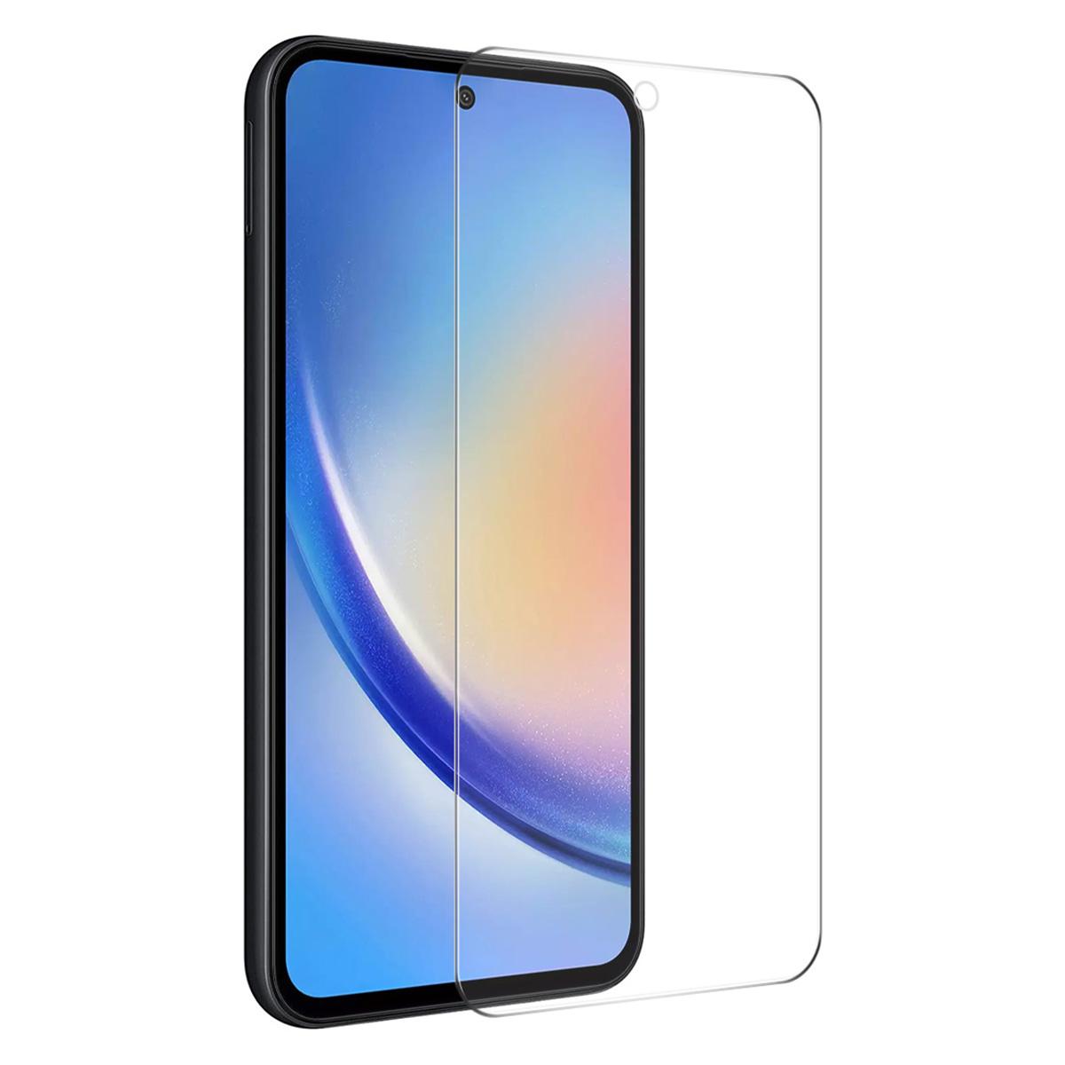 

ENKAY HAT PRINCE For Samsung Galaxy A35 5G 9H Screen Protector 0.26mm 2.5D High Aluminium-silicon Glass Film Type A
