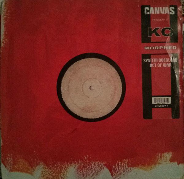 

12inch Record KC - Morphed CNV86071 Canvas 2000 US Dance & Electronica Used
