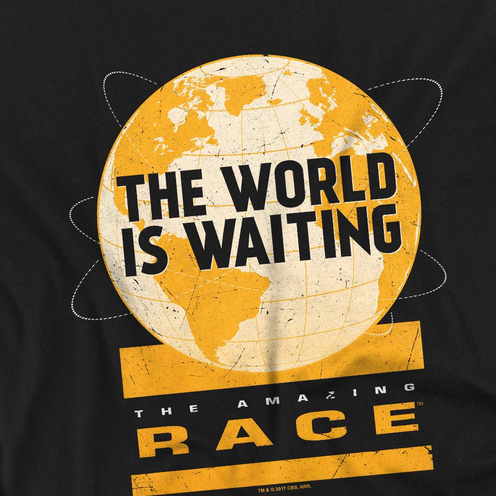 The Amazing Race Unisex Adult Waiting World T-Shirt
