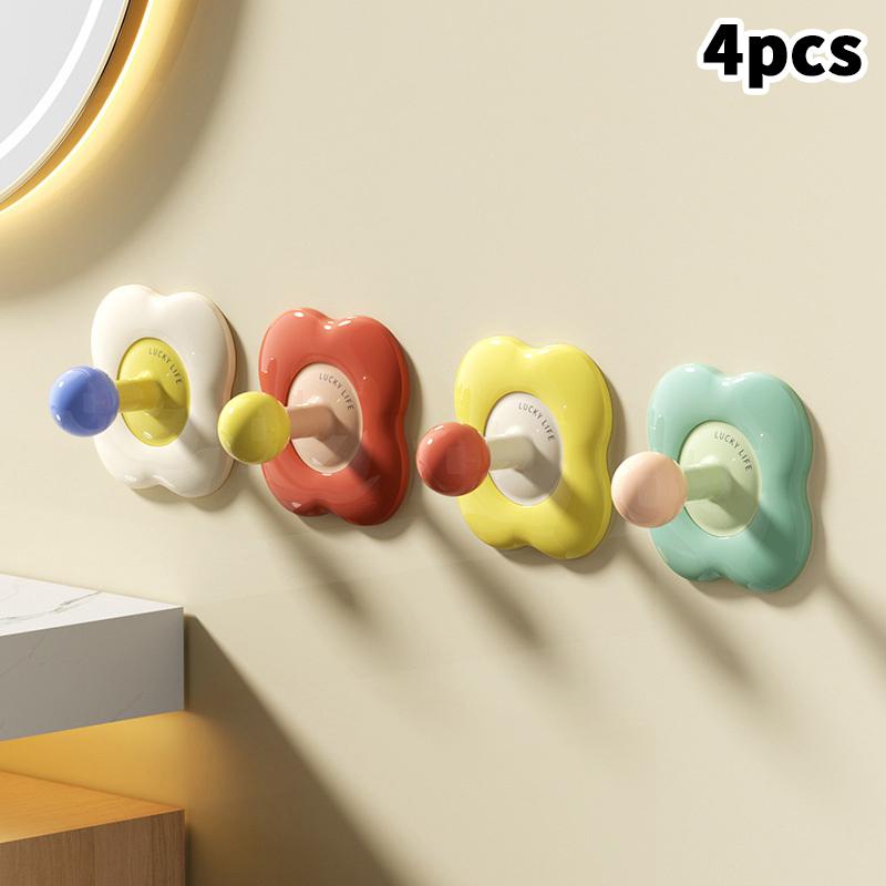 Dopamine Hook Punch-Free Wall-Mounted Adhesive Hook Kitchen And Bathroom Traceless Hook Super Load-Bearing Door Hanger