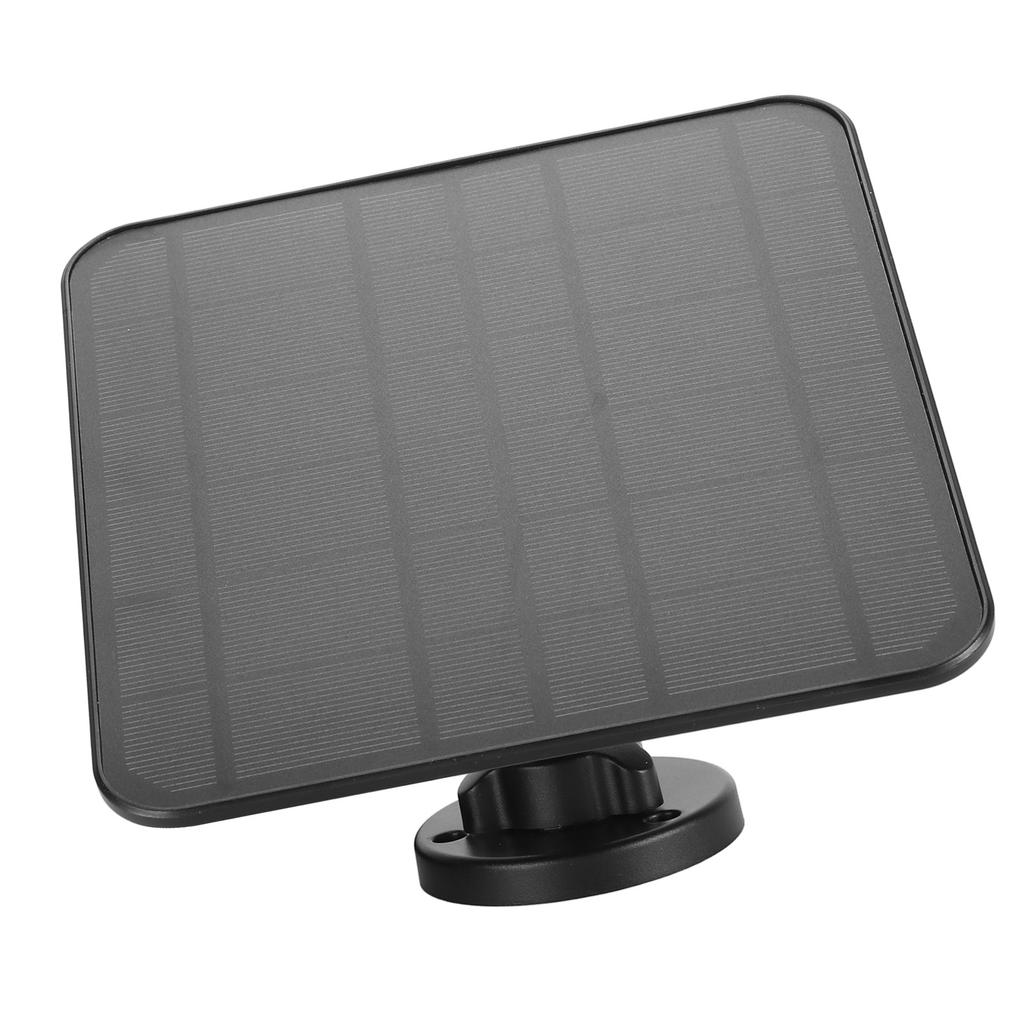 12W Solární panel pro zvonek IP66 Vodotěsný 360 Stupňů Nastavitelný Držák Kamera Solární panel