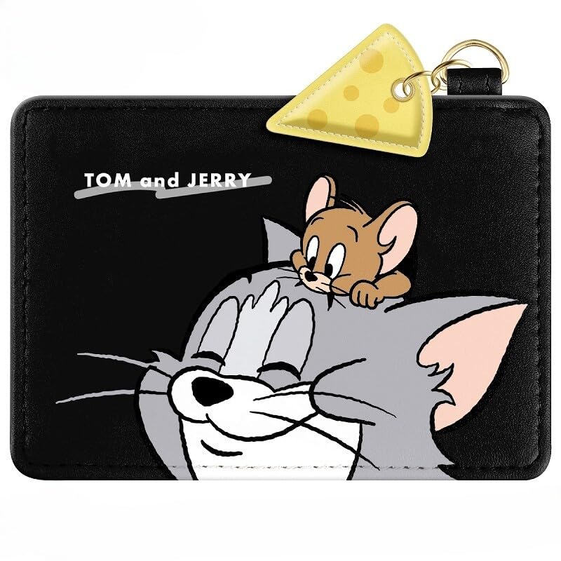 Cracks Tom and Jerry Pass Case Black 132281
