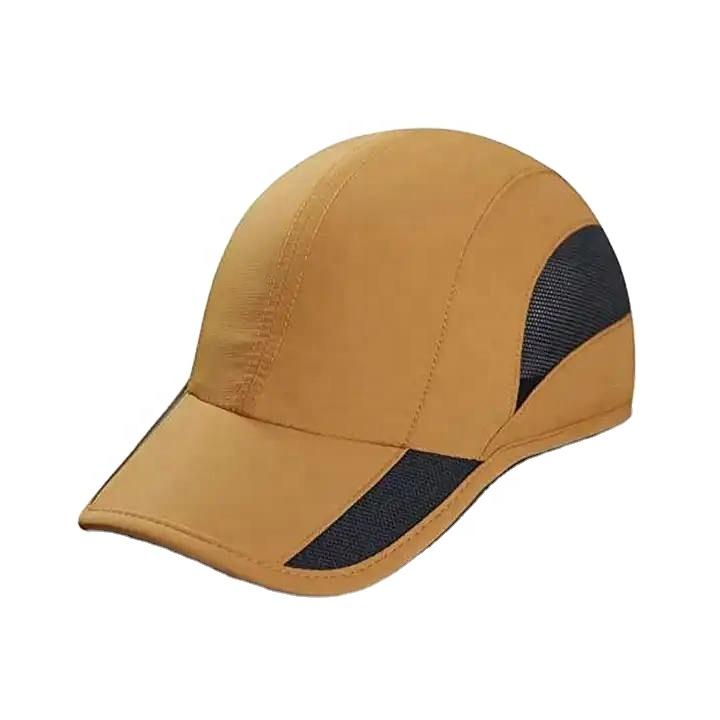 Custom Logo Print Quick Dry Lightweight Breathable Waterproof Unstructured Soft Running Sport Cap Baseball Hat for Outdoor Beach