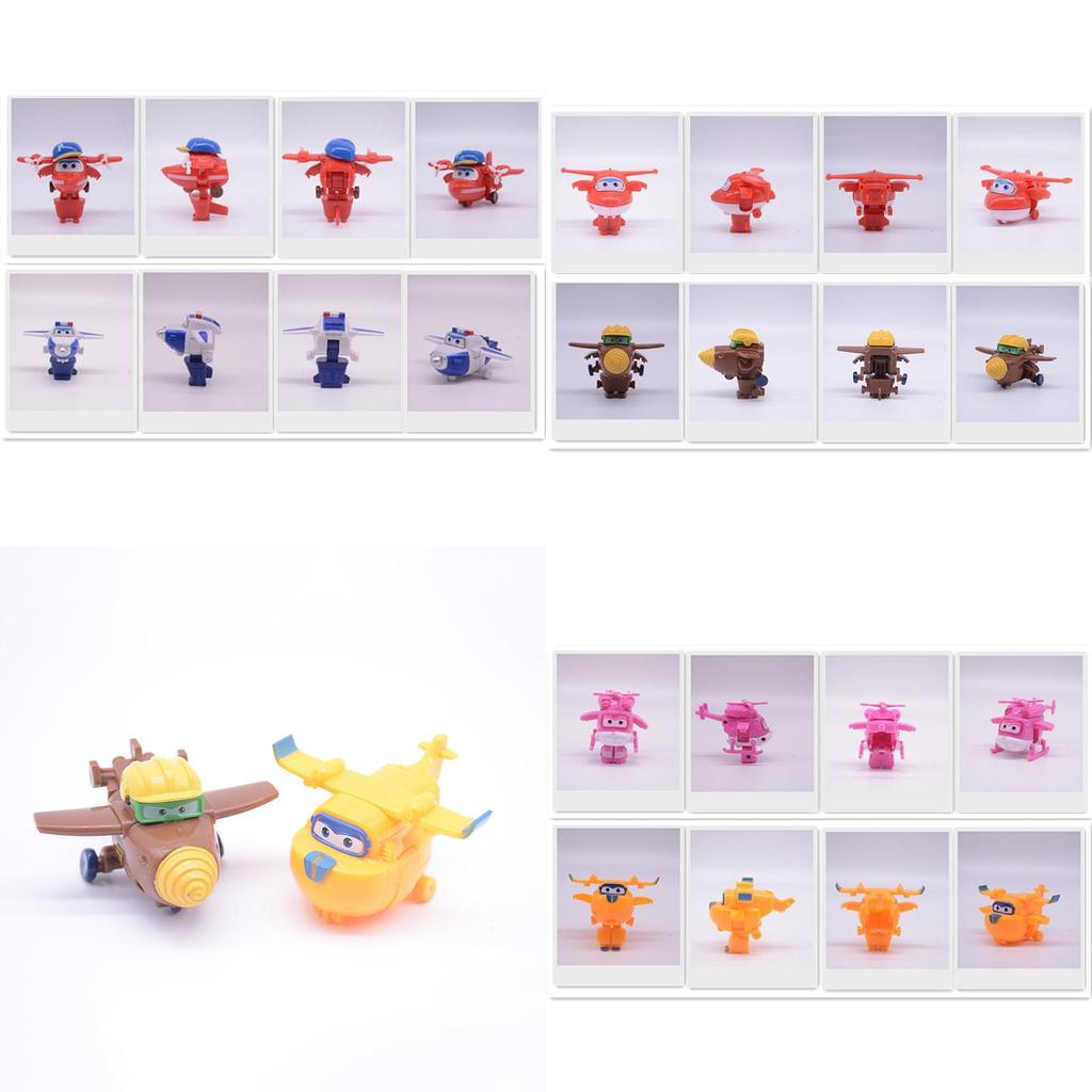 Super Wings Toys Mini Planes Colorful Transformation Airplane Robot Gifts For Kids**