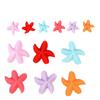 Mini Colorful Starfish Micro-landscape Decorative Item Resin Handicraft Decorative Accessory Mediterranean Pentagonal Small Starfish