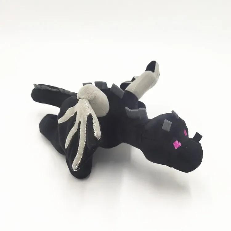 60cm Game MC Ender Dragon Enderdragon Plush Toys Doll Black Ender Dragon Plush Soft Stuffed Animals Toys Gifts for Children Kids