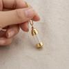 Pendant Necklace with Leak-Proof Steel Transparent Capsule Screw Cap Stainless Design Souvenir Keepsake