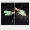 20x21cm Double-sided Usable Pet Grooming Gloves Dog Cat Hair Removal and Cleaning Gloves Pet Massage Cleaner Non Skin Damaging Anti Scratch Mitts