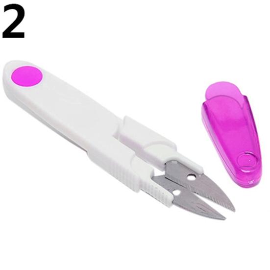 

Мини-портативный ручной инструмент для вышивания, ножницы для шитья, ножницы для резки ниток 12 cm фиолетовый