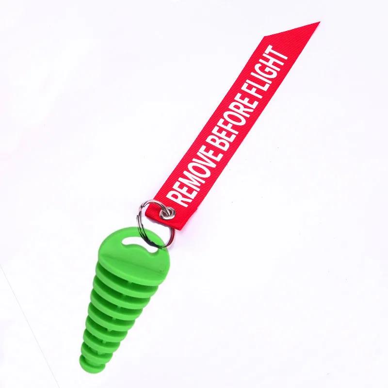 Motorcycle Exhaust Pipe Plug Silencer Motobike Motocross Tailpipe Rubber Air Bleeder Plug Muffler Wash Plugs Pipe Protector