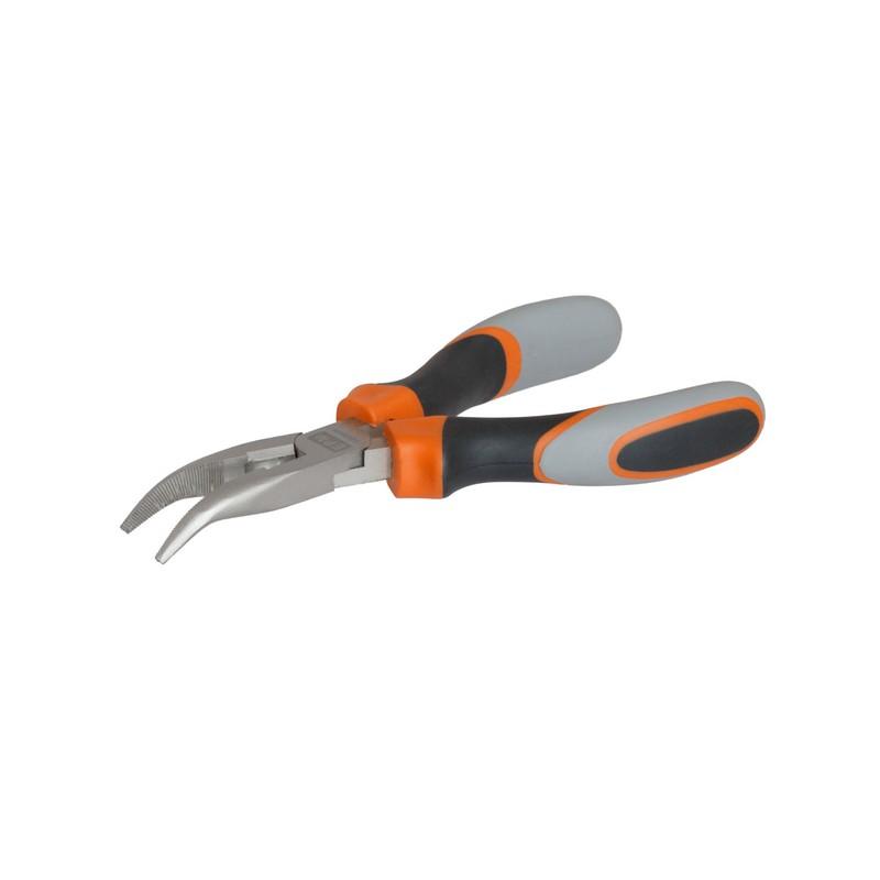 BENT LONG NOSE PLIERS 160MM - E-400-0006