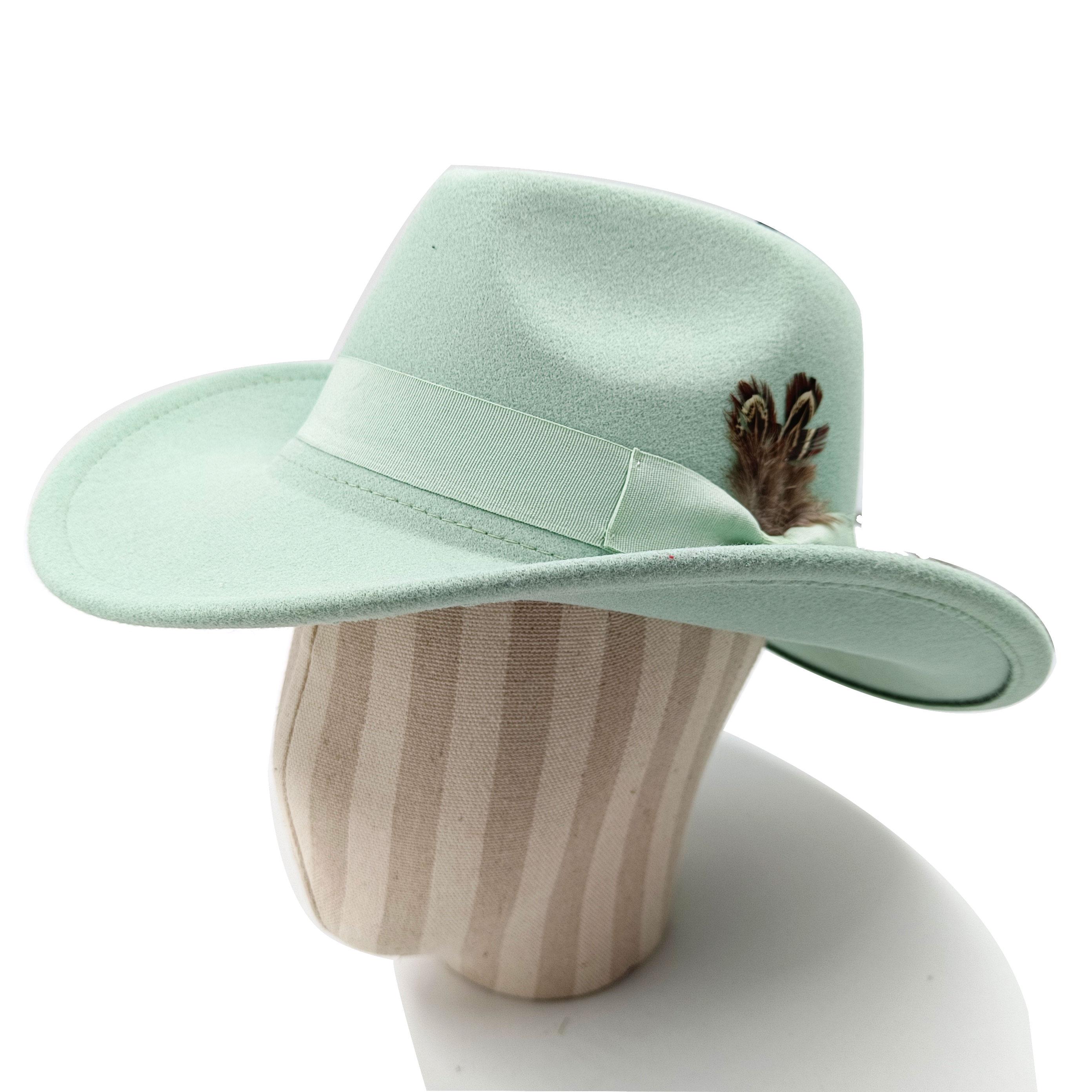 

Ковбойський капелюх 2023 р. Чоловічий і жіночий капелюх з м’якої тканини Капелюх з карнизом Джазовий капелюх Пляжний капелюх на заході подорожей Лицарський капелюх Ковбойський капелюх Сомбреро M55-58cm