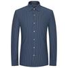 Baoxiniao Men's Striped Business Casual Long-Sleeve Shirt