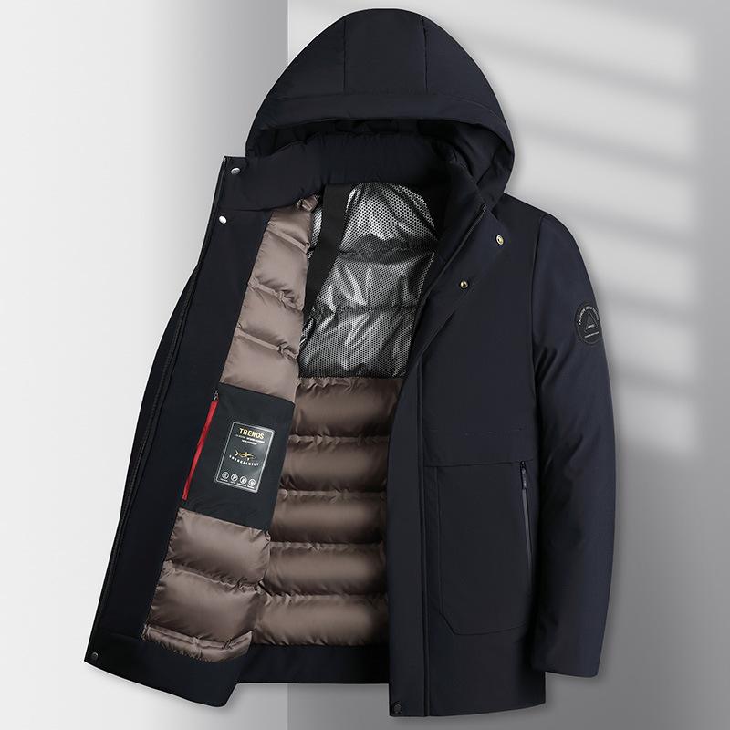 

Мужские зимние теплые куртки, повседневная стеганая ветрозащитная верхняя одежда, пальто с карманами, рабочая куртка с капюшоном, ветровка для мужчин, утепленная толстая парка, термокуртки 4XL