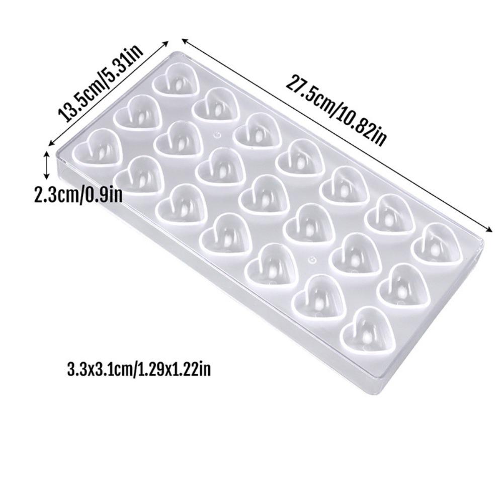 Handmade Sphere Chocolate Tools Transparent Bar Mould New Baking Pastry Tools Confectionery