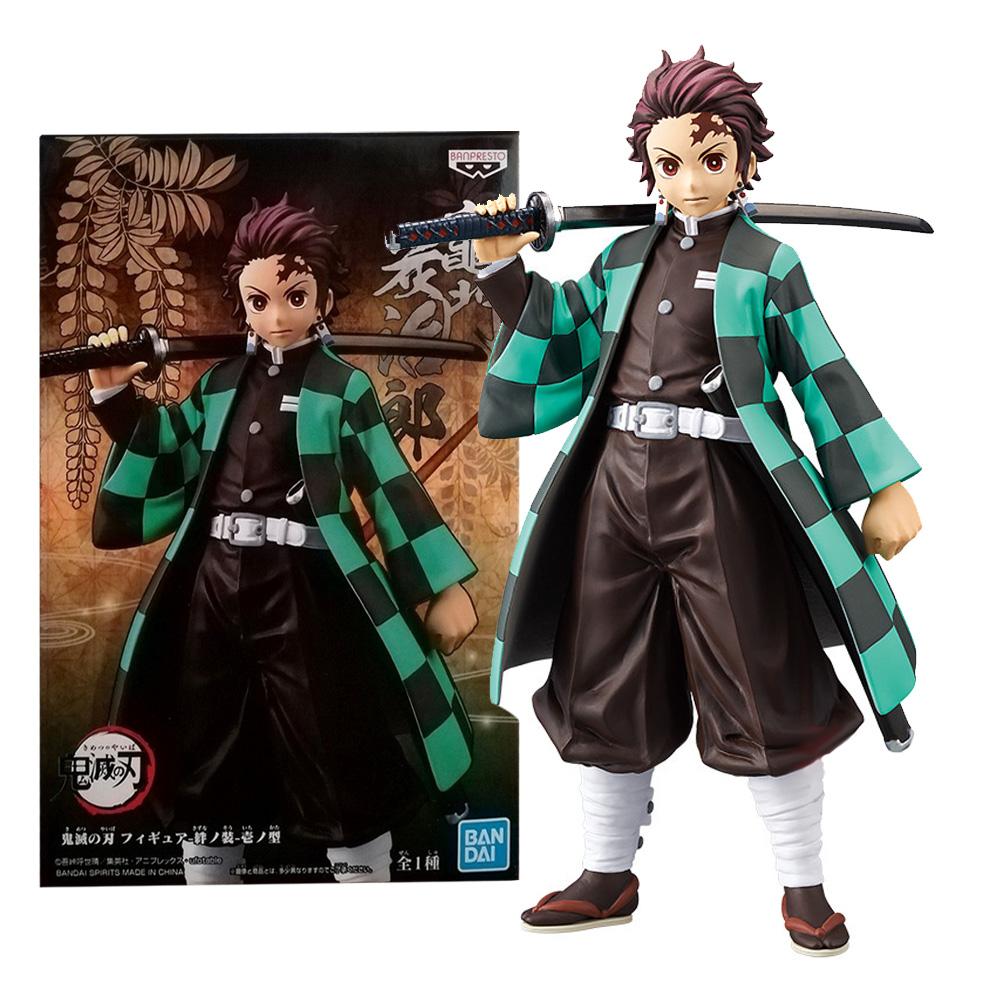 15CM Anime Figur Demon Slayer Kamado Tanjirou Figur Kimetsu no Yaiba Kamado Tanjirou Figur Kizuna no Sou Modell Spielzeug Geschenk