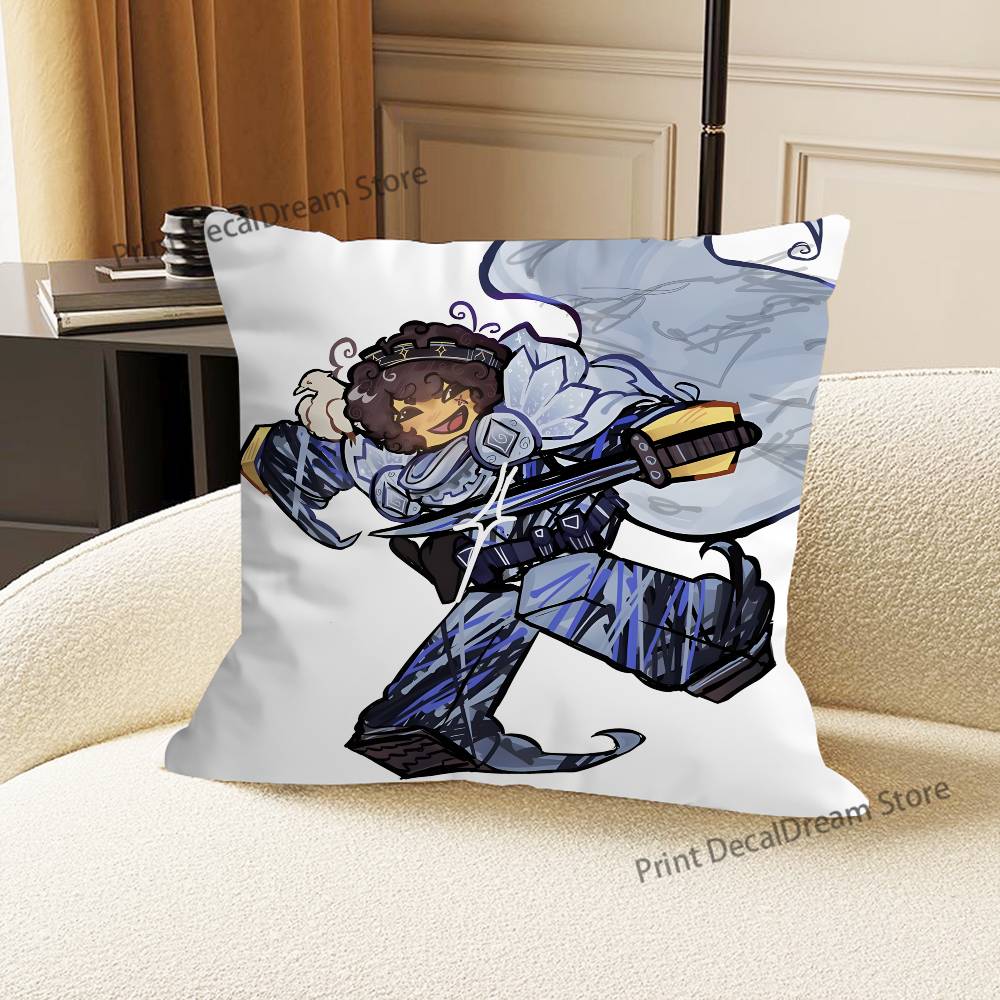 Shedletsky Fanart Pillow Case Ultra Soft Skin Friendly Fabric Cloud Like Comfort & Concealed Zipper