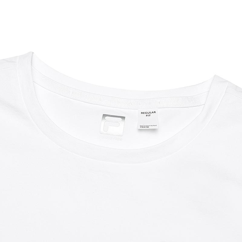 New FILA Fitness Regular T Shirt Women's Jade White A11W521105F-WT