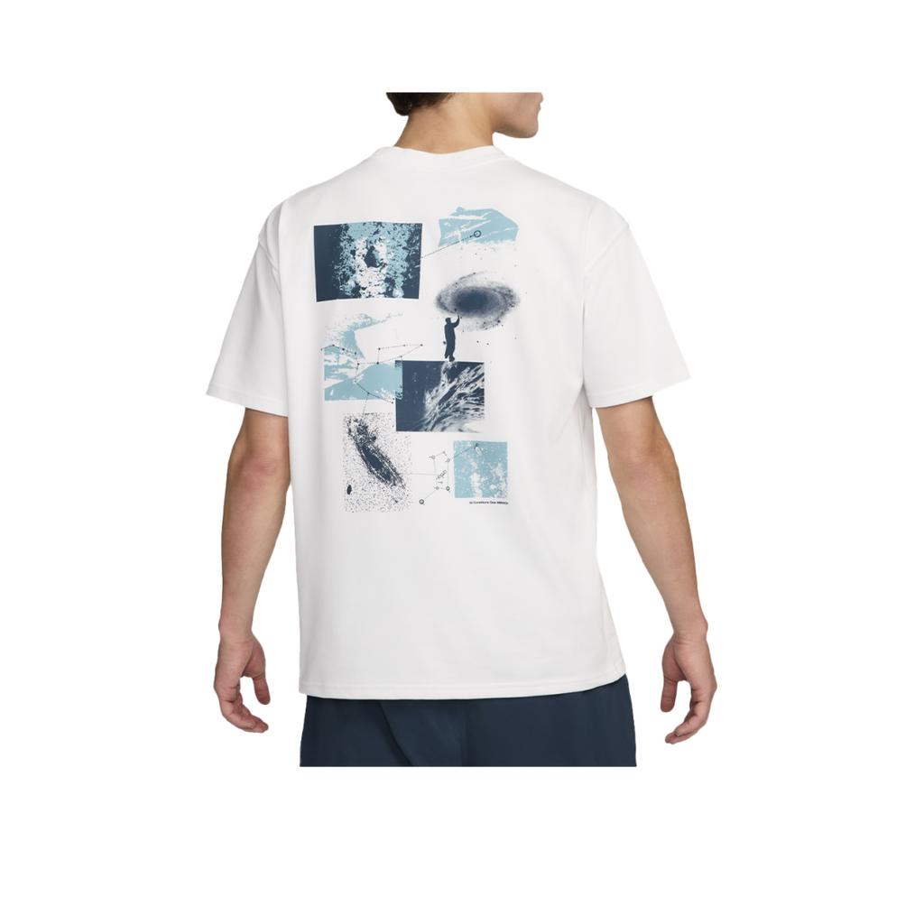 Nike Brand Logo ACG Men's Short Sleeve T-Shirt White