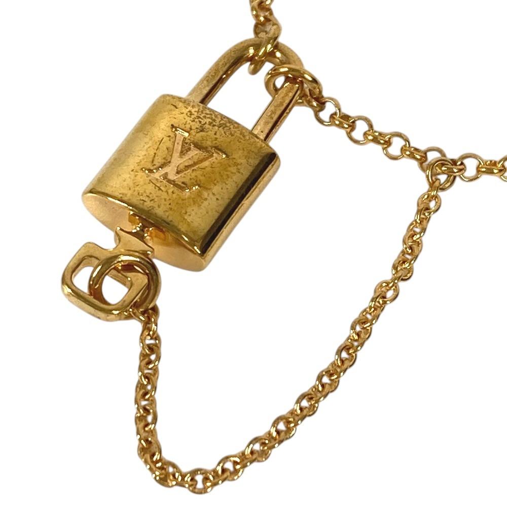 Louis Vuitton M00563 Monogram LVBracelet LV Rocky Chain Bracelet Metal Gold