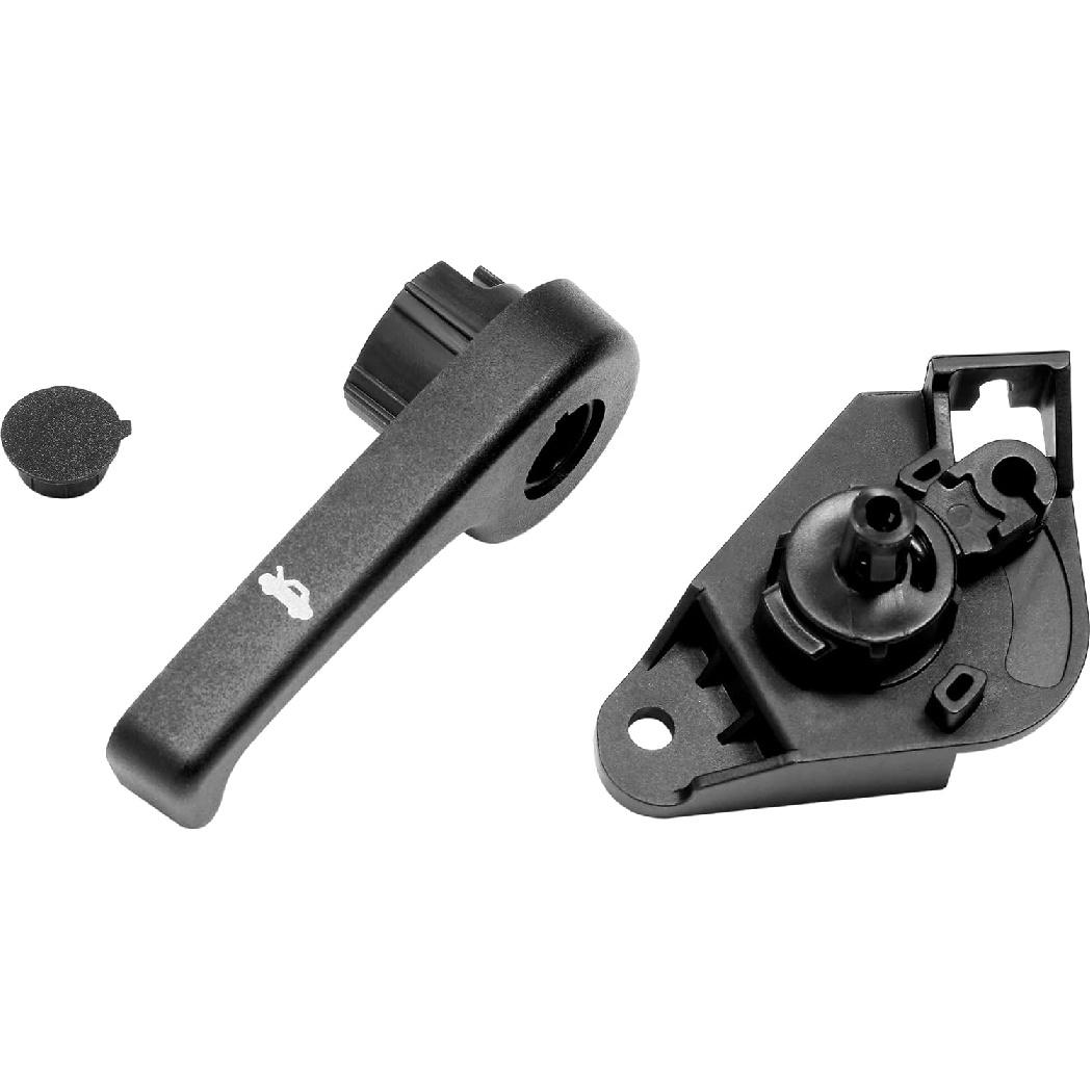 Hood Release Handle, Compatible With 2013- Ford Fusion, Lincoln MKZ, With Mounting Bracket | Replace# HS7Z-16B626-A, DS7Z-99042C74-A Hood Latch