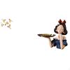 Wooden Bird Wall Art Ornament And Resin Princess Statue Key Holder Tray Decorative Collectible