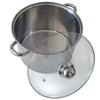 STAINLESS STEEL POT 28 cm GASTRO POT 12.5 L WITH METAL LID