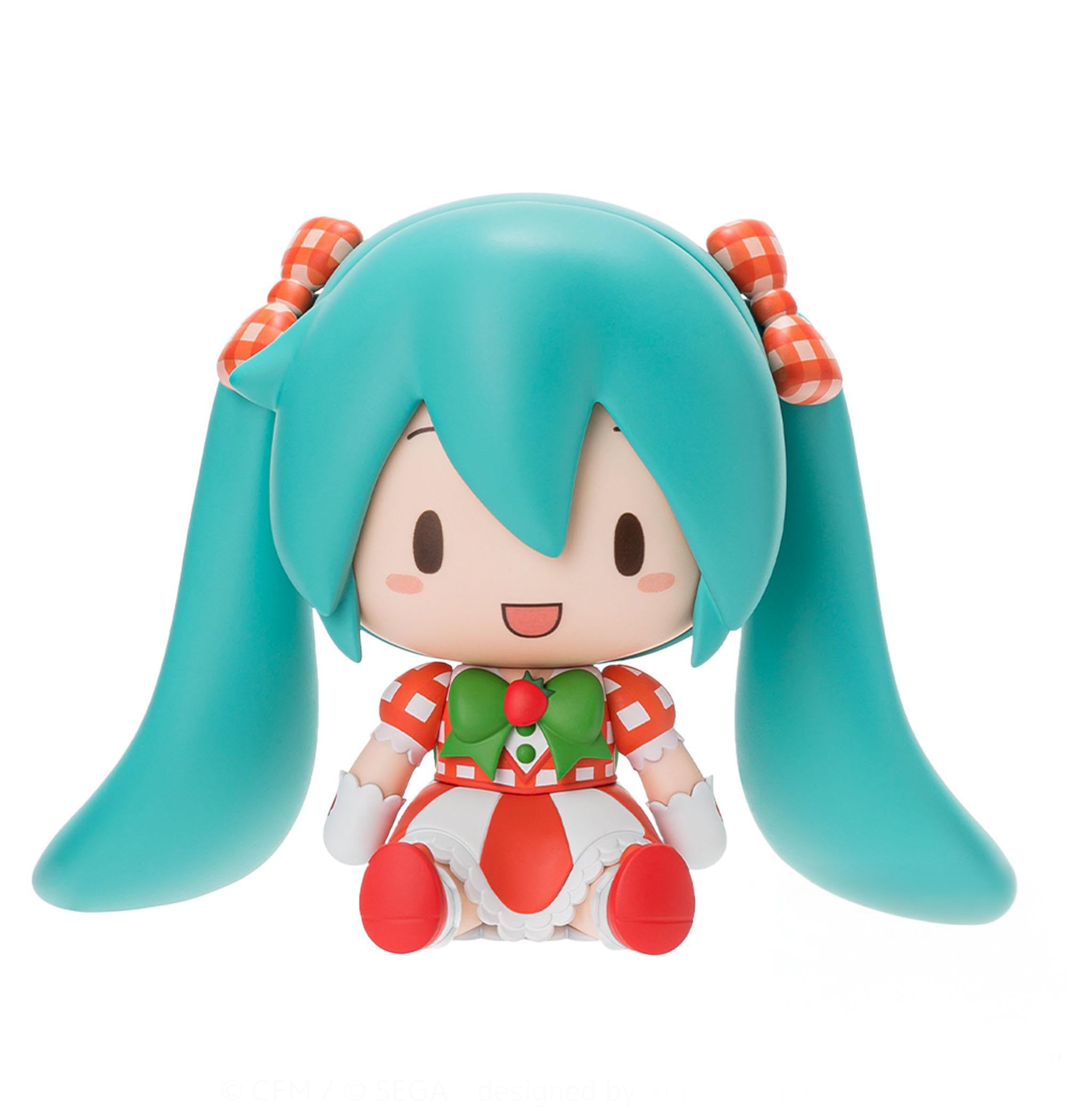 

Hatsune Miku x Oshare Majo Love and Berry Fuwapuchi Deformed Figure Lovely Strawberry