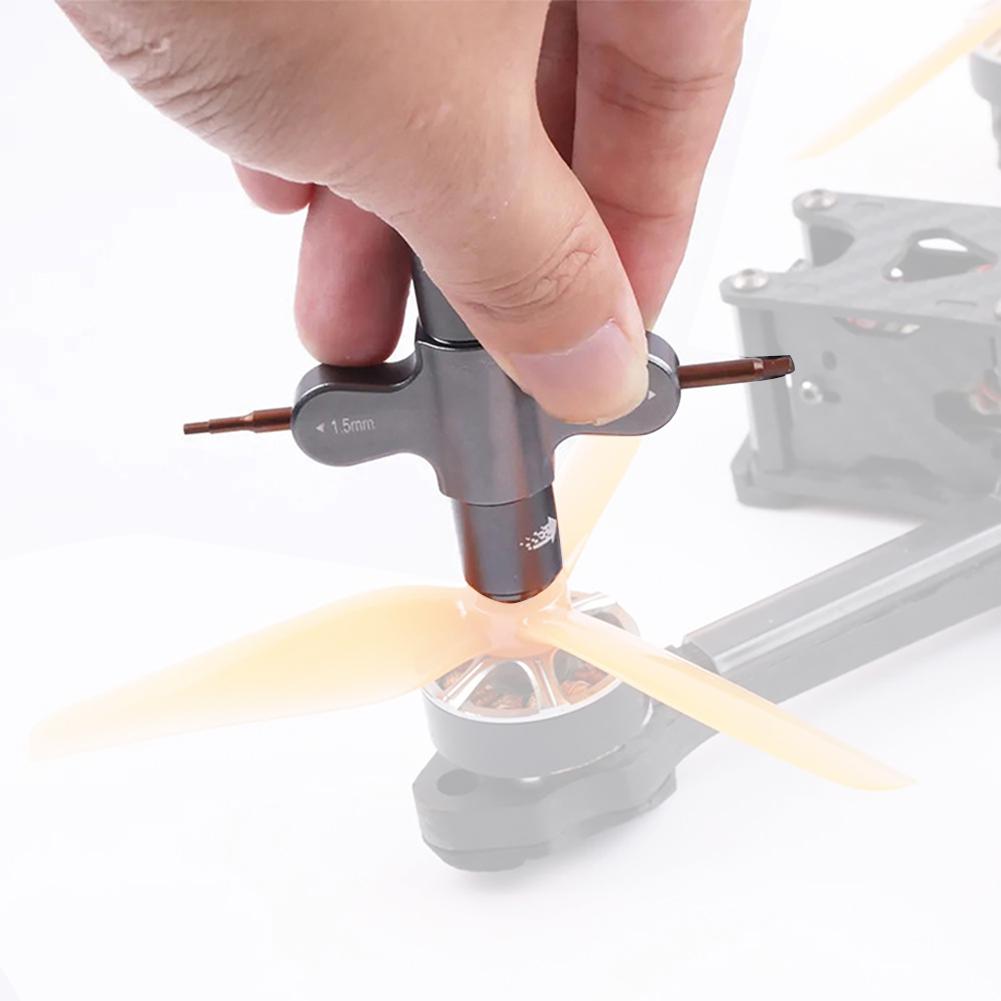 Metal Quick Tensioner Tool and Screwdriver Set for M5 For Quad Wrench Compatible with 1 5mm and 2 0mm Hex Screws China Mainland