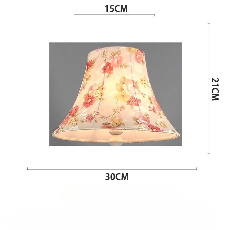 Table Lamp Lampshade Shell Cover Round Cartoon Linen Lampshade for Bedside Wall Lamp Floor Lamp Fabric Lampshade Accessories