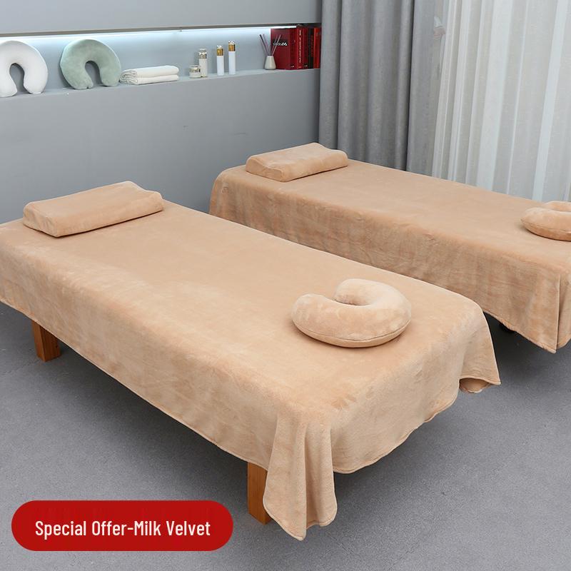 Winter Massage Beauty Salon Milk Velvet Bed Sheet