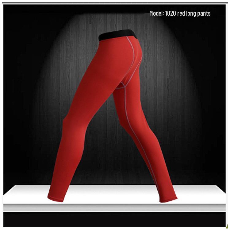 Herren Schnelltrocknende Kompressions-Basketball- & Lauf-Leggings