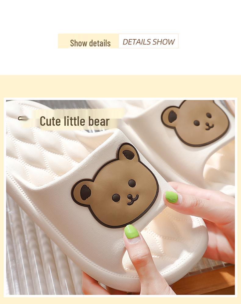 2025 New Kids' Non-Slip Bathroom Slippers, Soft Sole, Summer Indoor Shoes for Boys and Girls