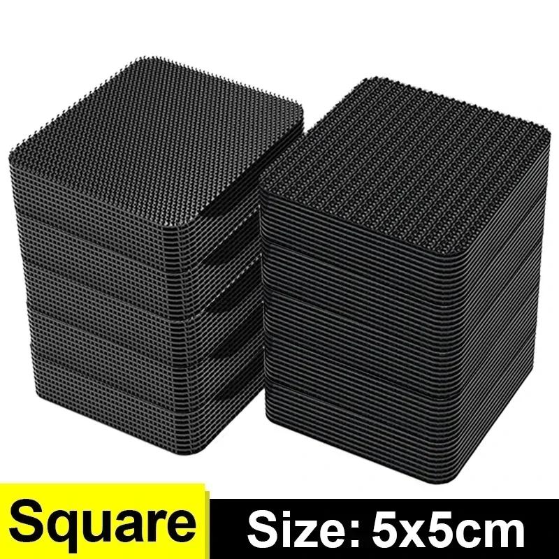 Fasteners Auto Adhesive Velcros Double Sided Tape Double-sided Fixation High Viscosity Carpet Pad Non-slip Grip Tape DIY Apparel
