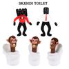 Skibidi Toilet Plush Toy Stuffed Doll Prank Game Prop Funny Home Gift Decoration