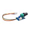 2 szt. DC12V Regulator prędkości PWM Regulator prędkości wentylatora 4-przewodowy Komputerowy przełącznik kontroli temperatury do wentylatora chłodnicy procesora PC Ręczne zatrzymanie