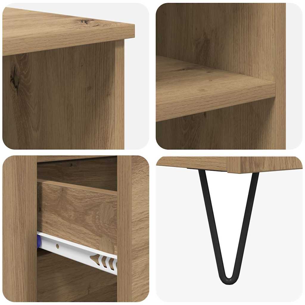 Highboard Artisan Oak 40 X 36 X 110 Cm Engineered Wood