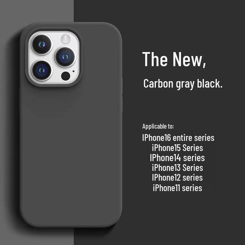 Apple iPhone Liquid Silicone Case for iPhone 16, 15 Pro Max, 14, 13, 12, 11