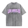 Womans Cotton Washed T-Shirts Fashion Loose O-Neck Short Sleeve Brooklyn New York Printing Tops Summer Street Female Clothes