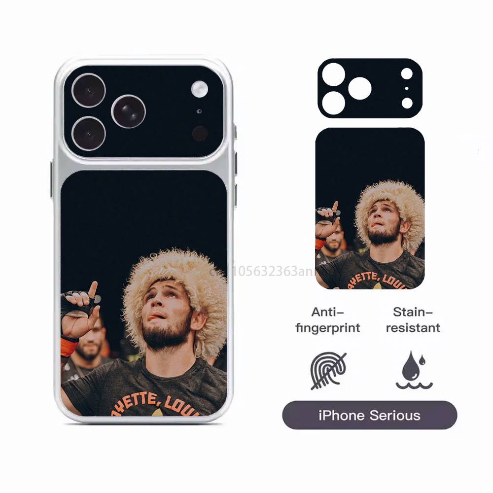Khabib Nurmagomedov For iPhone 17 Pro ProMax Back Sticker Cover