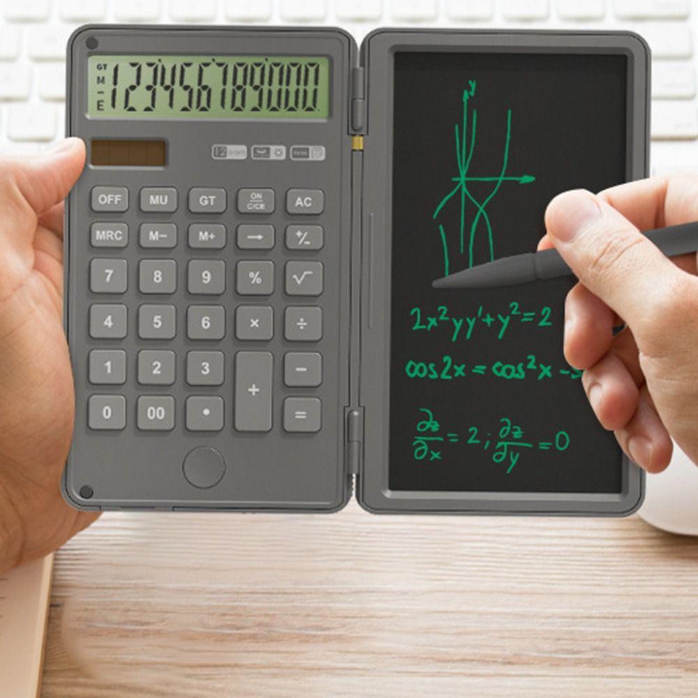2in1 Scientific Calculator Large Screen Display Erasable Function Calculators with Tablet Multifunctional with Stylus Pen